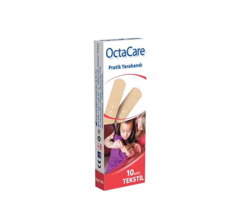 Octacare Tekstil Yarabandı 10'lu