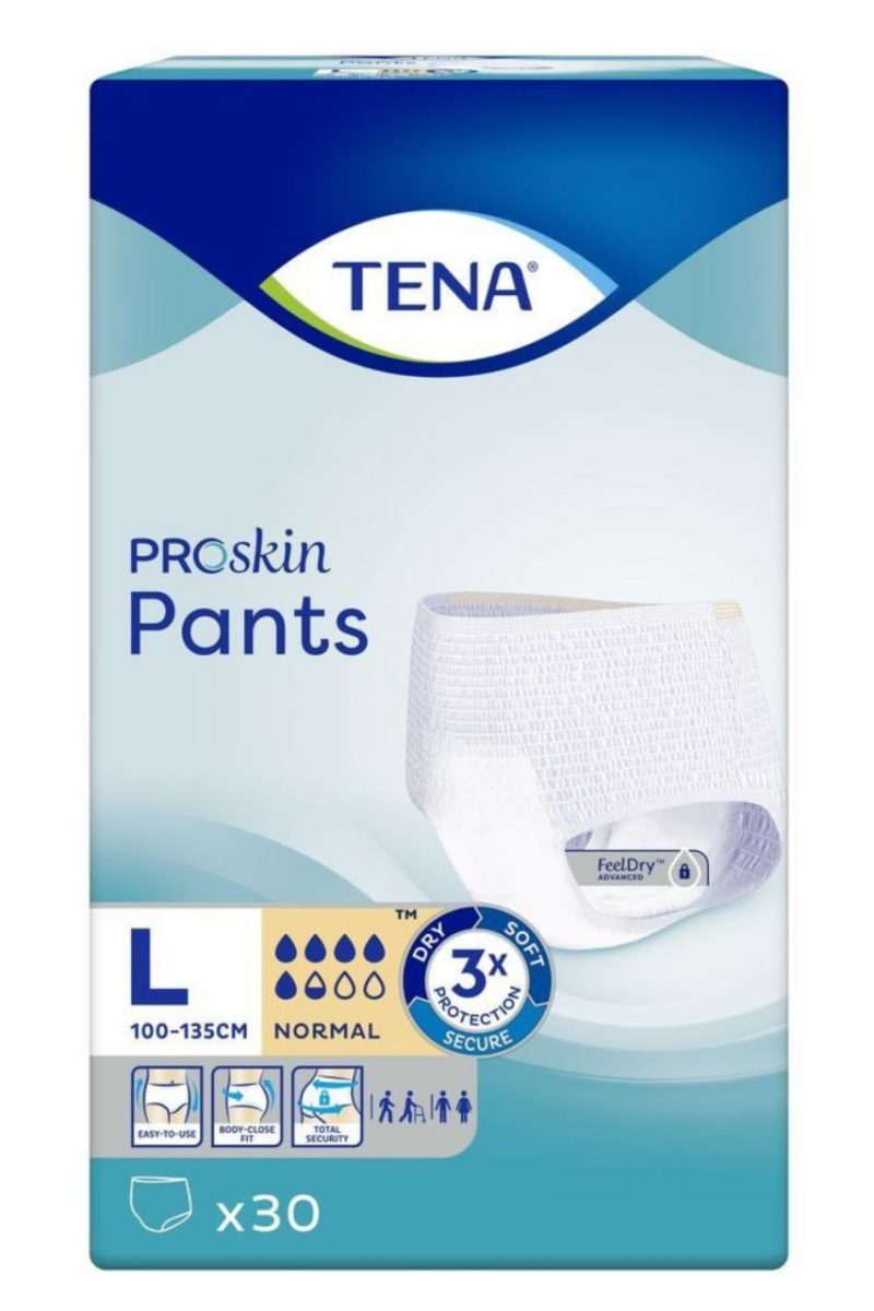 Tena Pant Normal 5.5 Damla Emici Külot Büyük L Hasta Bezi