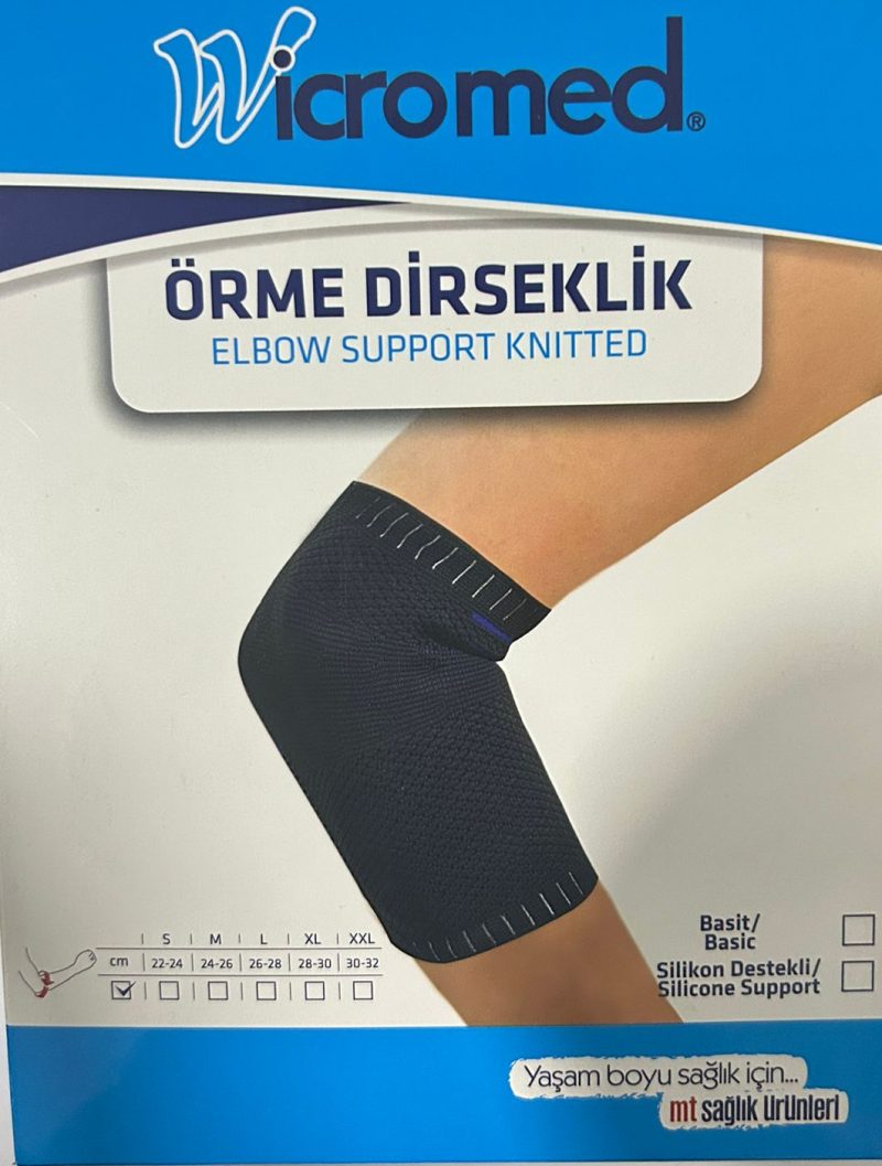 Wicromed Düz Örgü Dirseklik